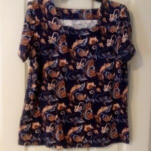 Coral Bay Floral Blouse - Large